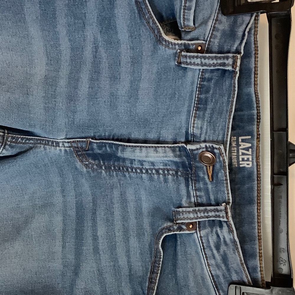Lazer Slim Straight Jeans